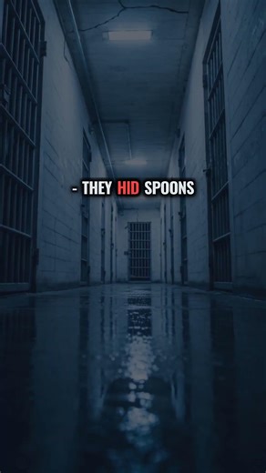 The Alcatraz escape of 1962 where three inmates used spoons