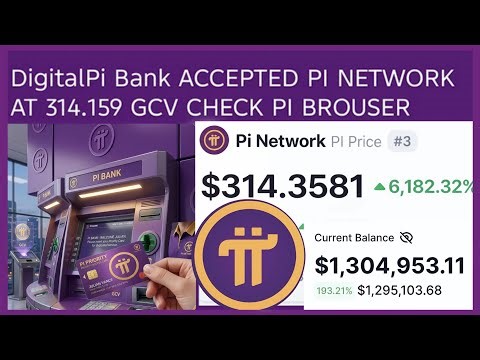 🚨 NOW LIVE: Pi Network Integrates Pi Cash ATMs App🔥Check Your Pi Browser📲 1 Pi = 314K GCV Adoption?🪙