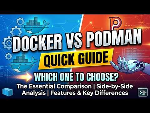 Docker vs Podman Explained: Core Differences & Setup Guide