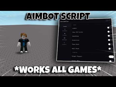 NEW Roblox universl Script *NO KEY* SILENT AIM, AIMBOT, ESP