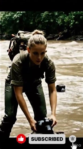 Brave River Rescue | Rayna Saves a Chimpanzee from the Jungle River #shortsvideo