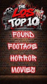 TOP 10 Found Footage Horror Movies Ranked! 🎥 | Los' Top 10