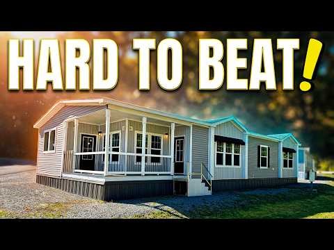Gonna be TOUGH to TOP this mobile home! Seriously has EVERYTHING! Prefab House Tour
