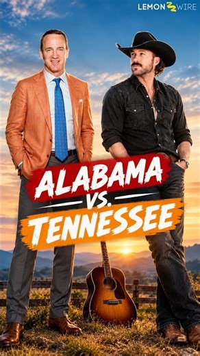 Riley Green & Peyton Manning Drop a WILD Alabama vs. Tennessee Anthem! 🤘🎸