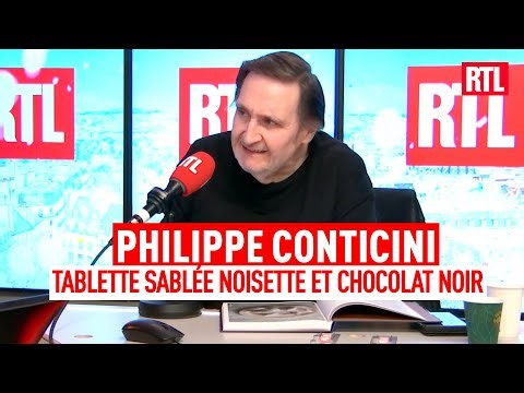 Philippe Conticini partage sa recette de tablette sablée noisette et chocolat noir