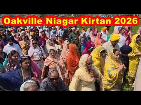 Nagar Kirtan Oakville 2026 4K. #shamshermannbti