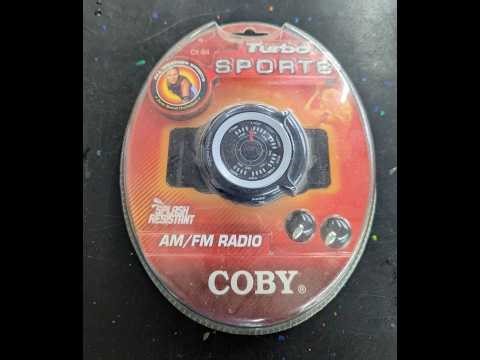 Coby Cx-84 Am/Fm Sports Radio Wristwatch Portable Tuner. I took it apart.