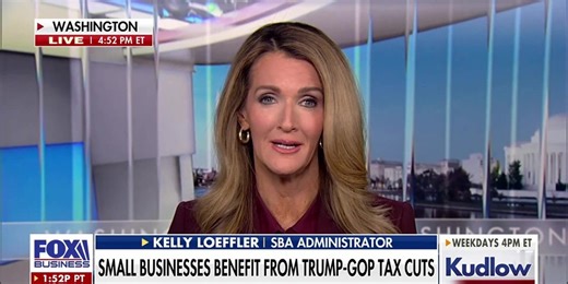 SBA administrator Loeffler credits deregulation, fair trade and energy dominance as economic boosts