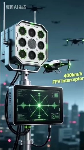 UAV Acoustic Positioning System with Real-time Early Warning, Multi-target Tracking #fpv #uav#drone