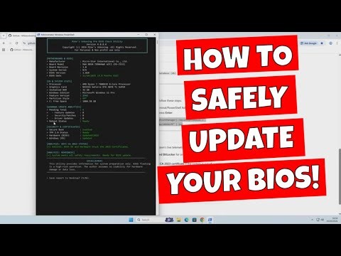 How To Safely Update Your Motherboard BIOS MSI M Flash Version