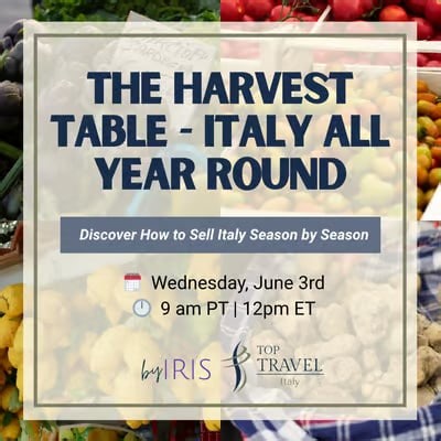 By Iris x Top Travel Italy: The Harvest Table — Italy All Year Round