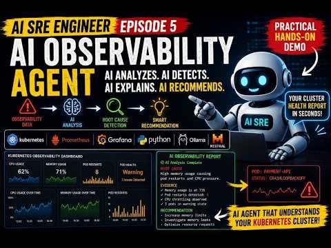 AI Analyzes My Kubernetes Cluster Using Prometheus & Grafana
