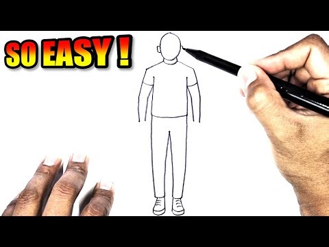 How To Draw A Human | Easy Body Drawing