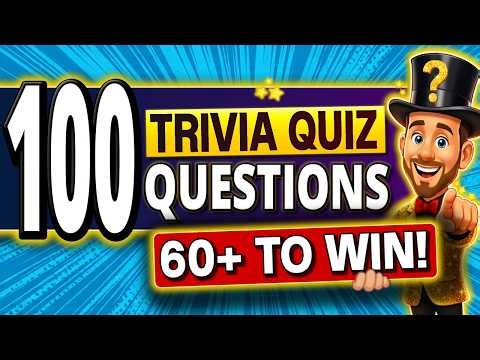 100 SUPER FUN Trivia Quiz Questions EVERYONE Should Play!