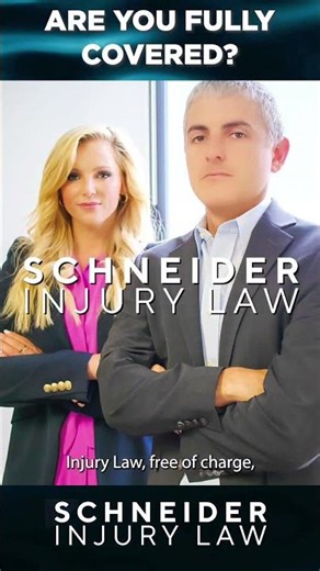 Are You Fully Covered? Check Before a Collision | Schneider Injury Law #legaladvice #injurylaw