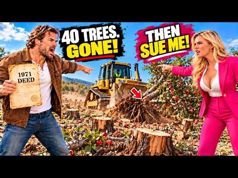 HOA Bulldozed My 40 Apple Trees — Then a 1971 Deed Proved They Had No Authority and Paid $1.8M