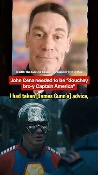 John Cena recounts the lifelong lesson James Gunn taught him on the set of The Suicide Squad. #dc