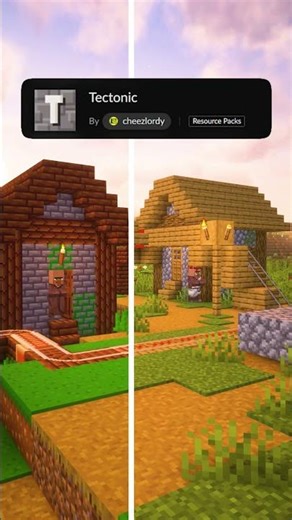 The BEST Minecraft Texture Pack Pt.163 #shorts