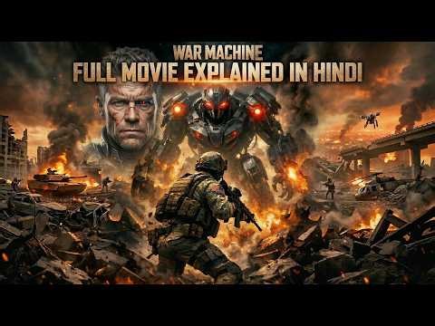 Khatarnak Alien Robot Ka Hamla! 🤖 | War Machine (2026) Movie Explained in Hindi