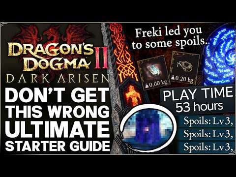 Dragon's Dogma 2 Dark Arisen - Best Start Guide & 41 IMPORTANT Tips - New Skills, Warning & More!