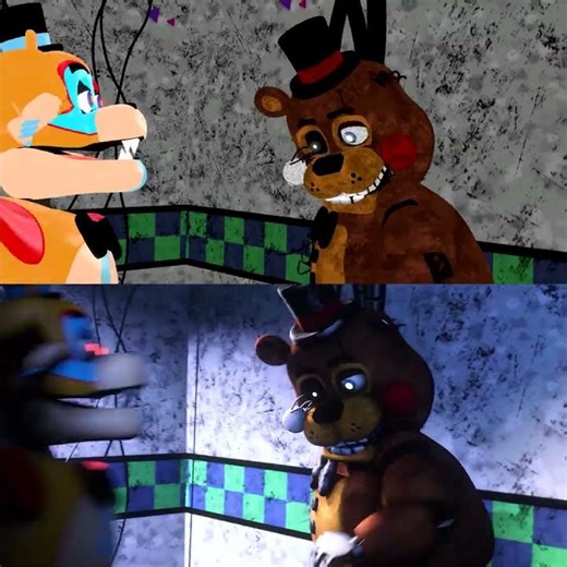 Toys corner Security Breach BTS (FNAF Fight Animation)