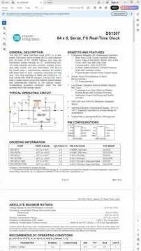DS1307 Real Time Clock Explained | Datasheet Made Easy #embeddedsystems #microcontroller