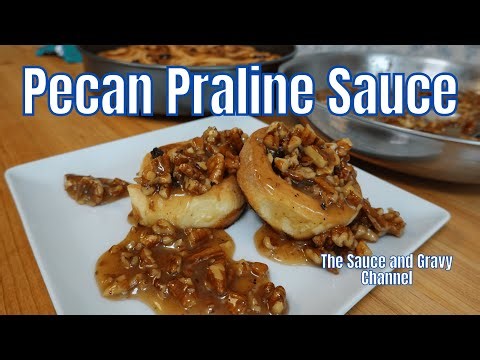 Homemade Pecan Praline Sauce | Easy Sweet Topping Sauce | Praline Sauce