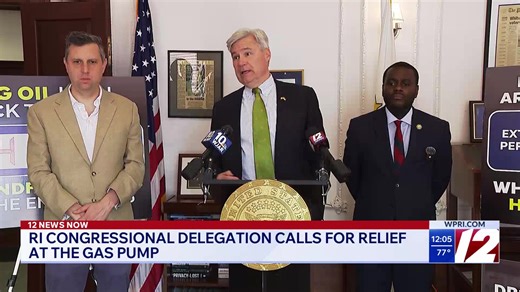 RI congressional delegation calls for relief at the pump