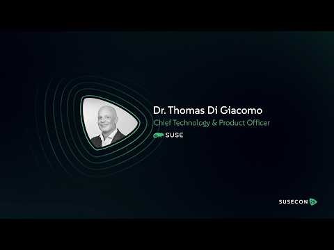 SUSECON 26 Keynote Session: Building Resilient Architecture with Dr. Thomas Di Giacomo