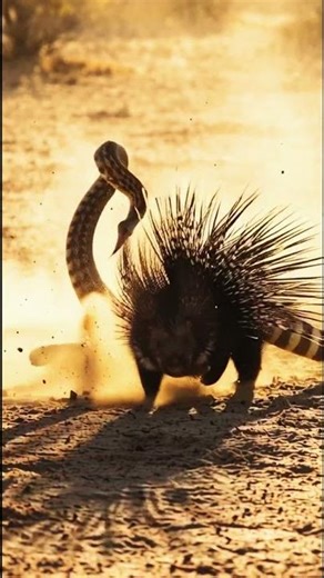 Snake vs Porcupine… The Ending Will Shock You!