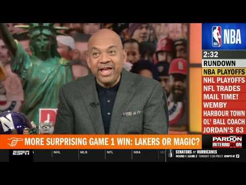 Pardon the Interruption | Wilbon reacts to LeBron leads Lakers to beat Rockets without Luka & Reaves