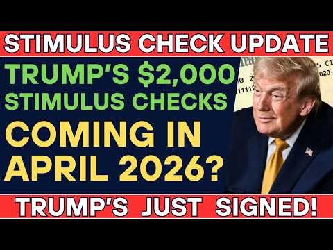 FULL UPDATE: STIMULUS CHECK & IRS REFUND UPDATE! Is Extra Money Coming in April 2026?