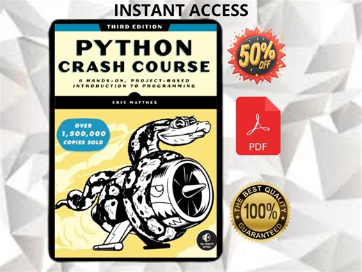 Python Crash Course 3rd Edition, Hands on Project Based Introduction to Programming, Learn Python Coding Basics, Digital Ebook - Etsy Canada