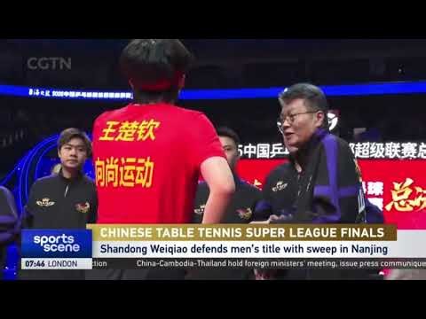 🏓🔥 Shandong Weiqiao defends men's title with win over Huangshi Huaxin