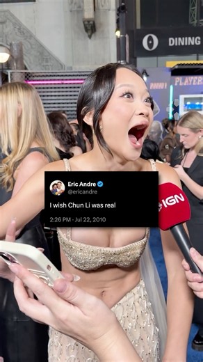 Eric Andre tweeted "I wish Chun Li was real" back in 2010 and the rest is HERstory. #streetfighter