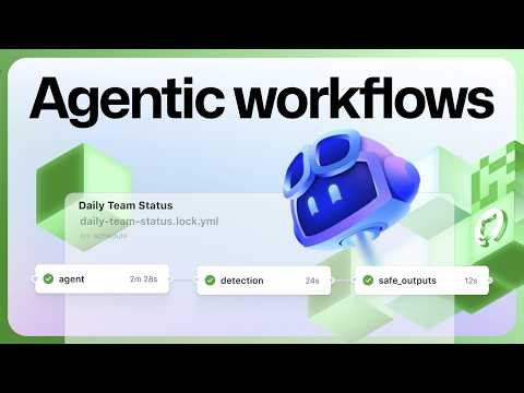 Introducing GitHub Agentic Workflows | intent-driven repository automation