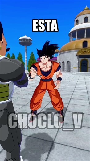 GOKU LE ENSEÑA A VEGETA LAS FUSIONES #dragonball #goku #dragonballz #vegeta