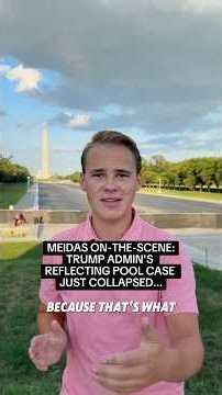 🚨 MAJOR UPDATE FROM THE REFLECTING POOL -- CASE DISMISSED!!