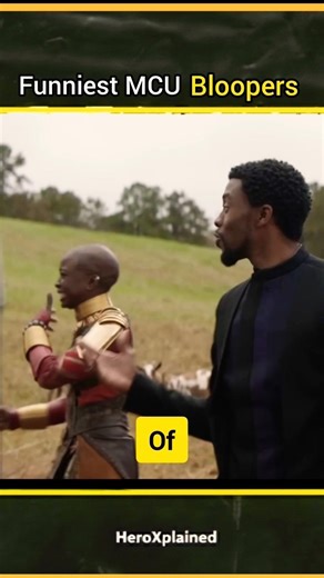 This Black Panther Scene Took 2 HOURS… 😭💀 | MCU Blooper #marvel #shorts