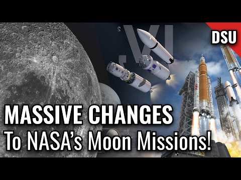 NASA Redesigns Lunar Landing Mission Plans - Deep Space Updates