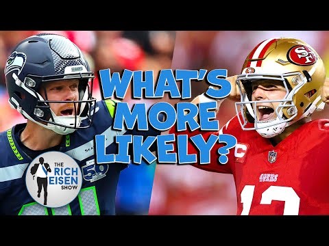What’s More Likely: Rich Eisen Talks 49ers vs Seahawks, Bucs vs Panthers, Steelers, NFL MVP & More