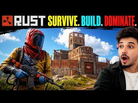 Now We are Playing || Rust In Hard Mod With power full Enimeys