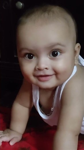 7 months old baby smiling ☺️ 👶