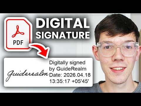 How To Sign PDF With Digital Signature Certificate - Adobe Acrobat Reader