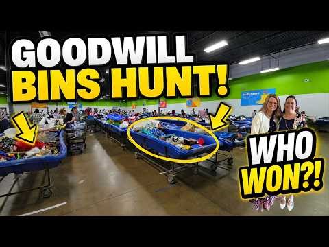 🛒 Goodwill Bins Hunt with My Worker… Who Found the BEST DEAL?! 💥