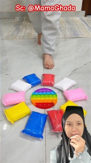 Garagara slime jadi..⁉️ MamaGhada