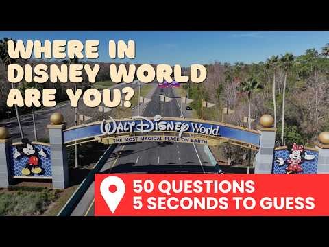 Disney World GeoGuessr Challenge | Can You Guess the Location in 5 Seconds?