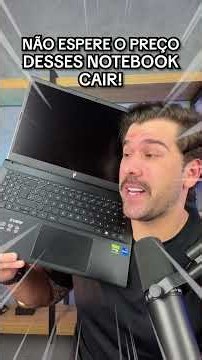 TOP 5 Notebooks Custo-Benefício de 2026 pra ESTUDAR e TRABALHAR! #notebook #custobeneficio