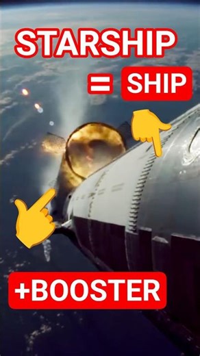 SpaceX Starship is made up of Ship and Booster ("Super Heavy")
