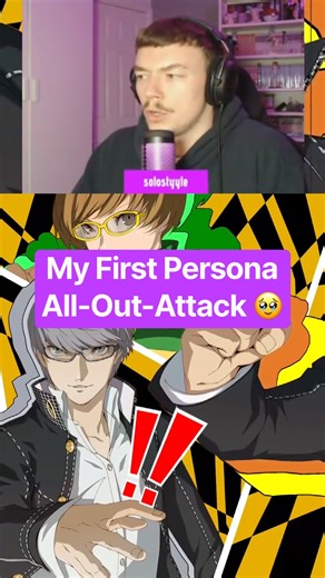 My First Persona All-Out-Attack 🥹 #persona4 #persona4golden #atlus #persona #jrpg